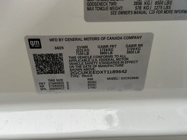 2026 Chevrolet Silverado 1500 RST