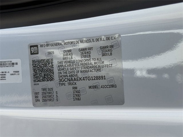 2026 Chevrolet Silverado 1500 WT