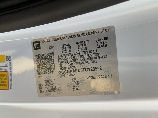 2026 Chevrolet Silverado 1500 WT