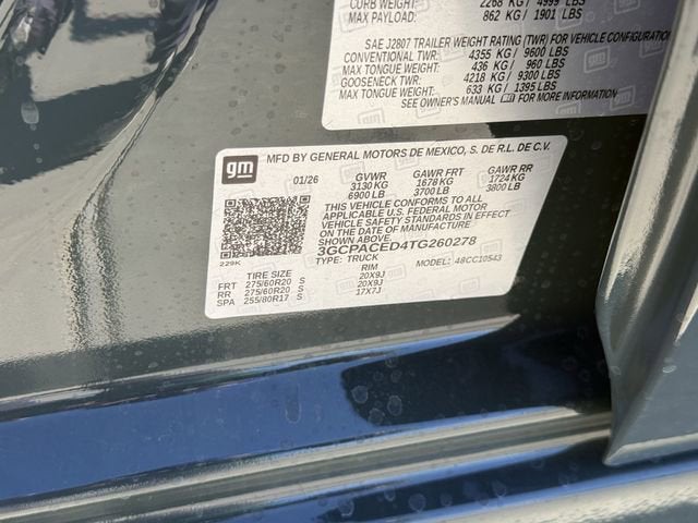 2026 Chevrolet Silverado 1500 LT