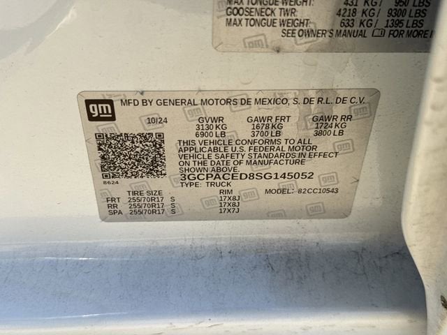 2025 Chevrolet Silverado 1500 LT