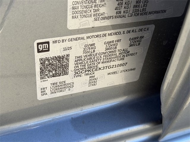 2026 Chevrolet Silverado 1500 Custom Trail Boss