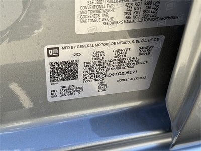 2026 Chevrolet Silverado 1500 Custom Trail Boss