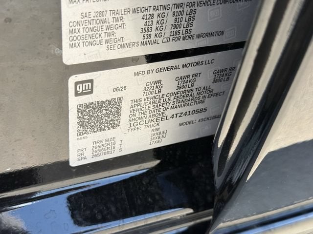 2026 Chevrolet Silverado 1500 RST