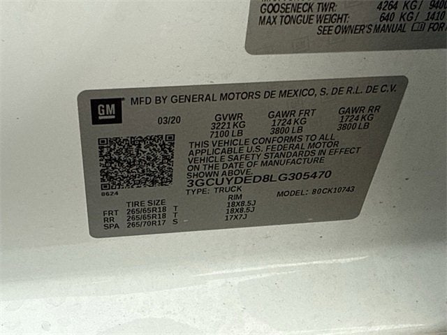 2020 Chevrolet Silverado 1500 LT