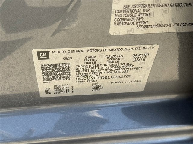 2020 Chevrolet Silverado 1500 RST