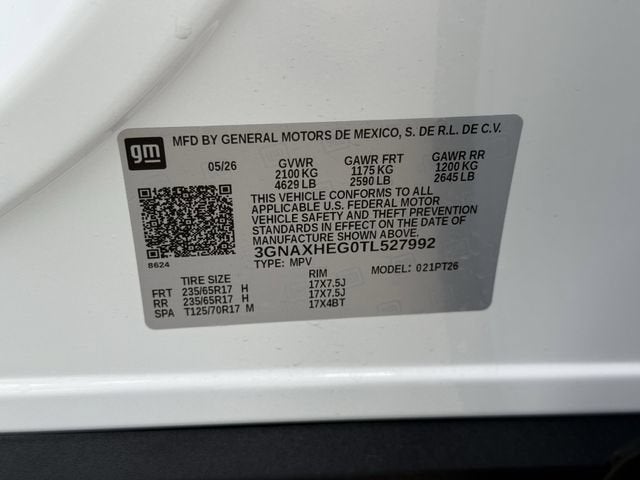 2026 Chevrolet Equinox LT