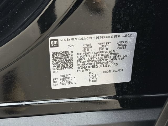 2026 Chevrolet Equinox LT