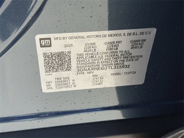 2026 Chevrolet Equinox LT