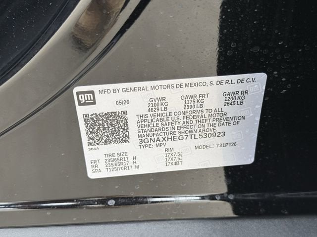 2026 Chevrolet Equinox LT