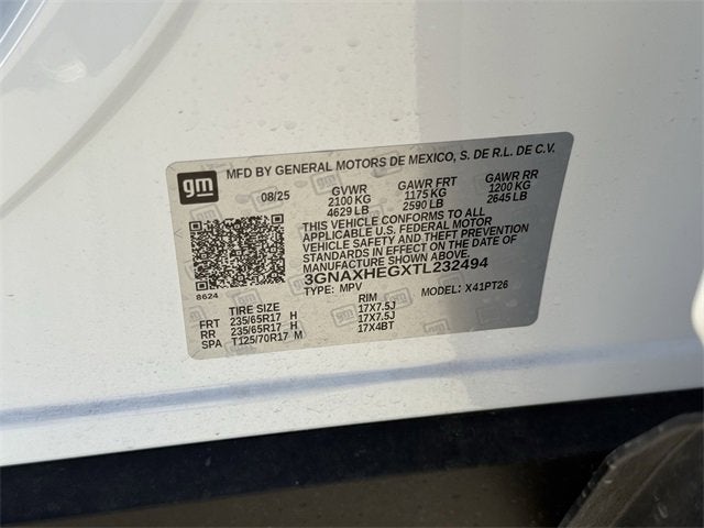 2026 Chevrolet Equinox LT