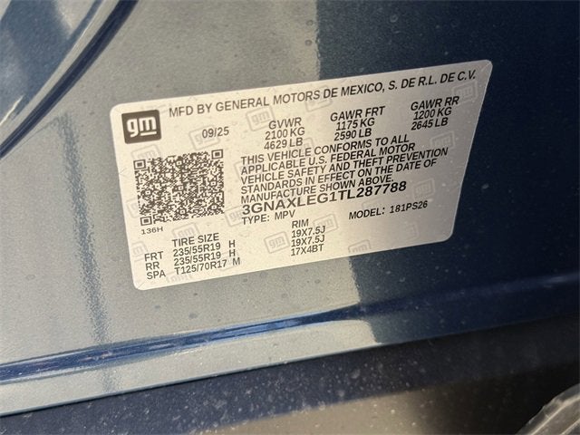 2026 Chevrolet Equinox RS