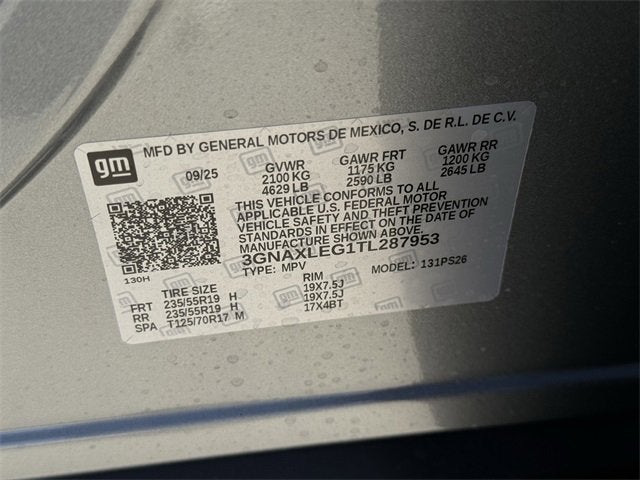 2026 Chevrolet Equinox RS