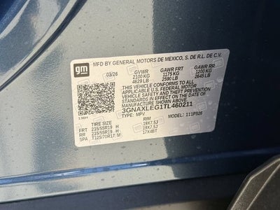 2026 Chevrolet Equinox RS