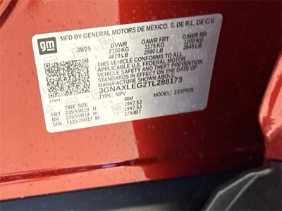 2026 Chevrolet Equinox RS