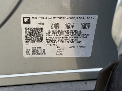 2026 Chevrolet Equinox RS