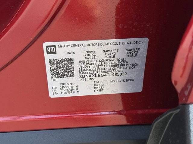 2026 Chevrolet Equinox RS