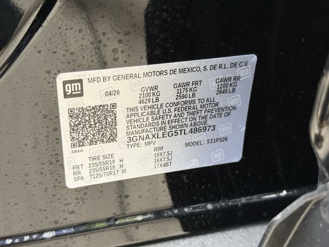2026 Chevrolet Equinox RS