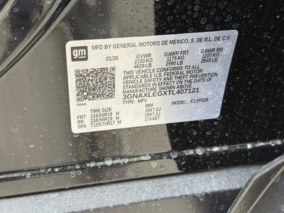 2026 Chevrolet Equinox RS