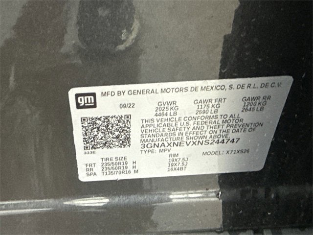 2022 Chevrolet Equinox Premier