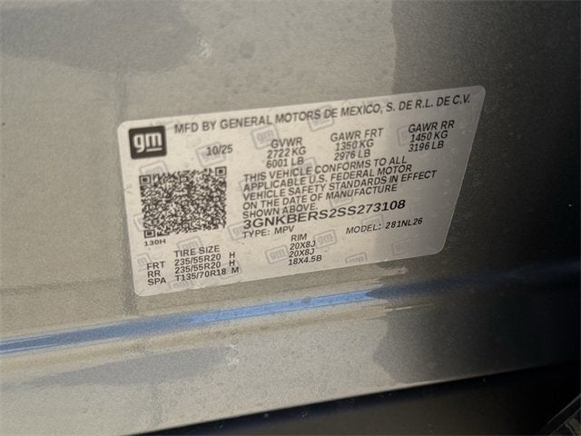 2025 Chevrolet Blazer RS