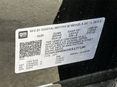 2025 Chevrolet Blazer EV RS