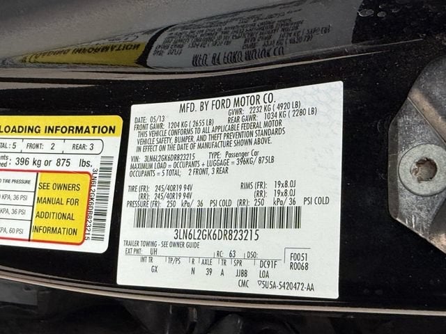 2013 Lincoln MKZ 4DR SDN FWD