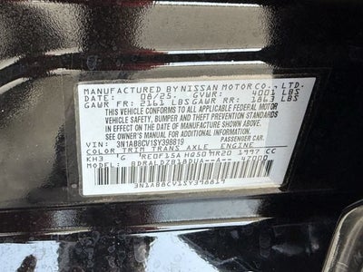 2025 Nissan Sentra SV