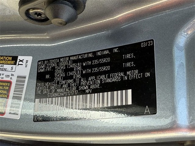 2023 Toyota Highlander Hybrid Limited