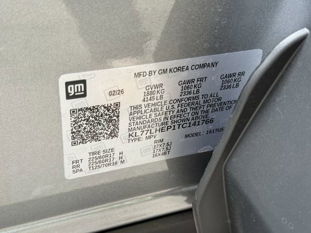 2026 Chevrolet Trax LT