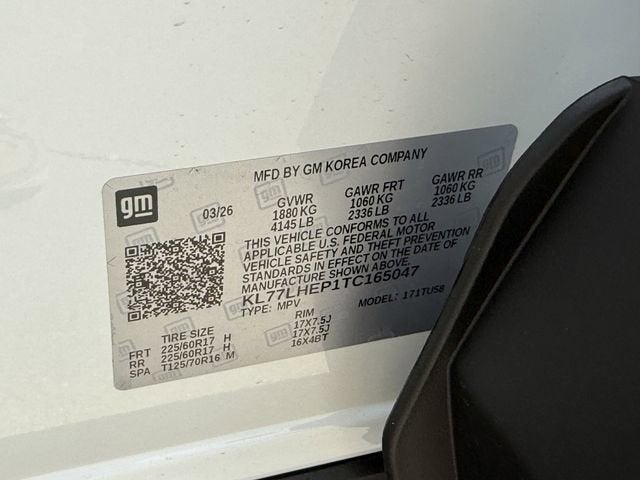 2026 Chevrolet Trax LT