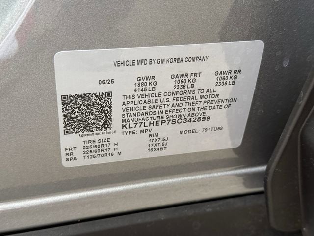 2025 Chevrolet Trax LT