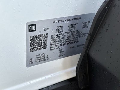 2026 Chevrolet Trax 2RS