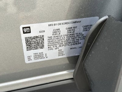2026 Chevrolet Trax 2RS