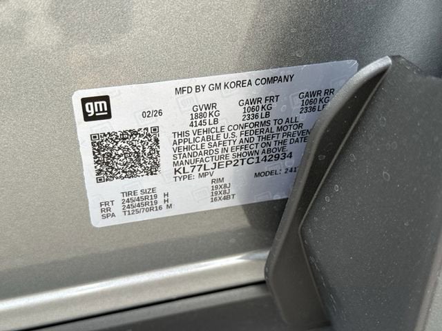 2026 Chevrolet Trax 2RS