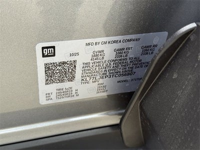 2026 Chevrolet Trax 2RS