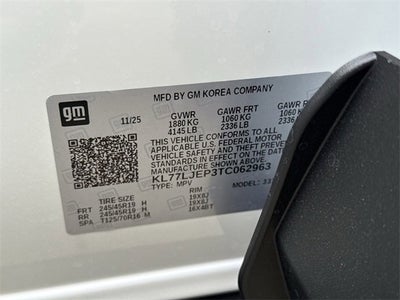 2026 Chevrolet Trax 2RS