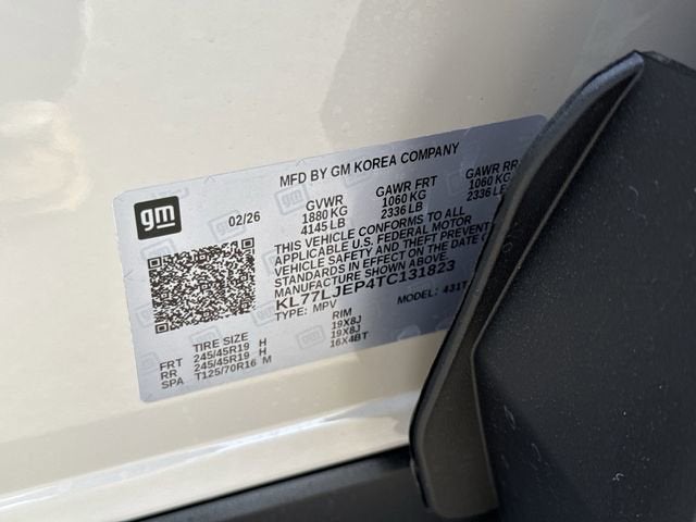 2026 Chevrolet Trax 2RS