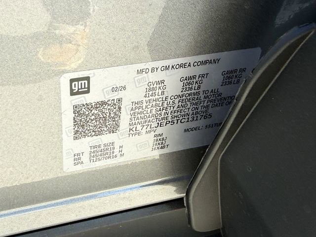 2026 Chevrolet Trax 2RS