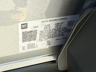 2026 Chevrolet Trax 2RS