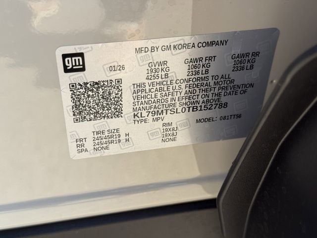 2026 Chevrolet Trailblazer RS